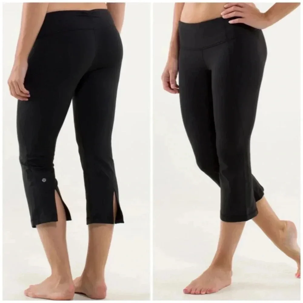 Lululemon gather & crow  crops